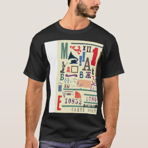 Camiseta Sello de época: Decoración del documento