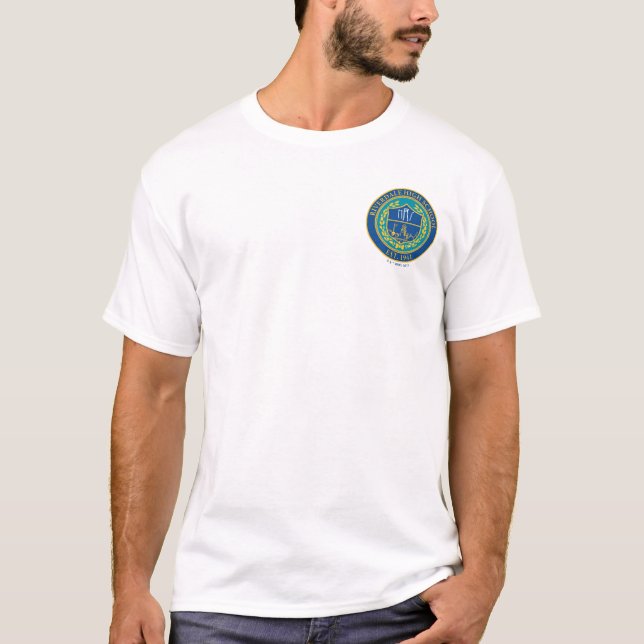 Camiseta Sello de escuela secundaria de Riverdale (Anverso)