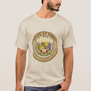 Camiseta Sello de Estado de Hawái