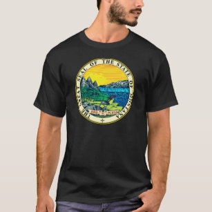 Camiseta Sello de Estado de Montana (EE.UU.)