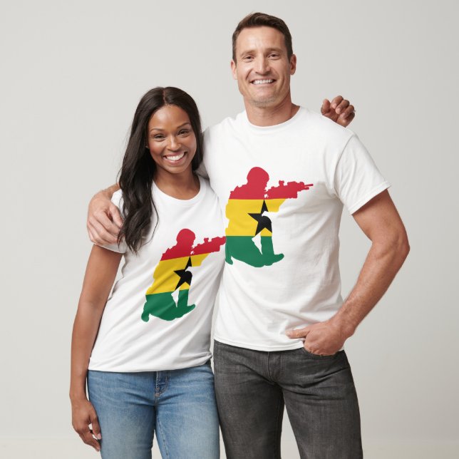 Camiseta Sello de Ghana (Unisexo)