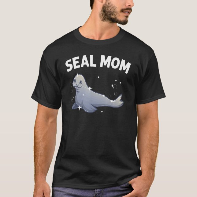 Camiseta Sello de Guay Para Mami Sea Lion Animal Harp Seals (Anverso)