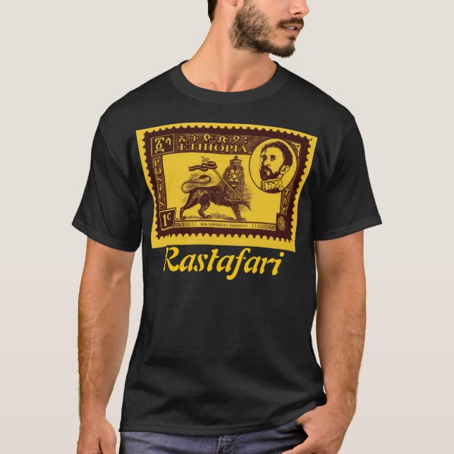 Camiseta Sello de Haile Selassie (Anverso)