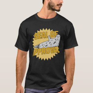 Camiseta Sello De Homologación De Regalo De Amante De Anim