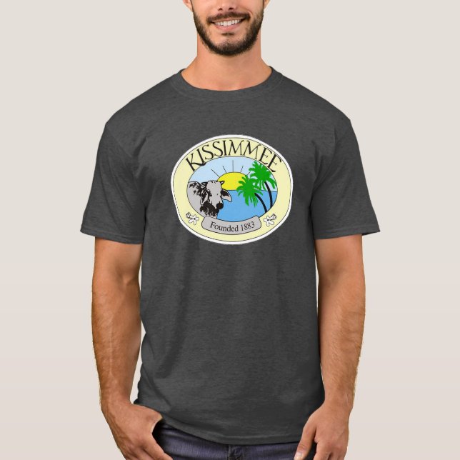 Camiseta Sello de Kissimmee, Florida (Anverso)