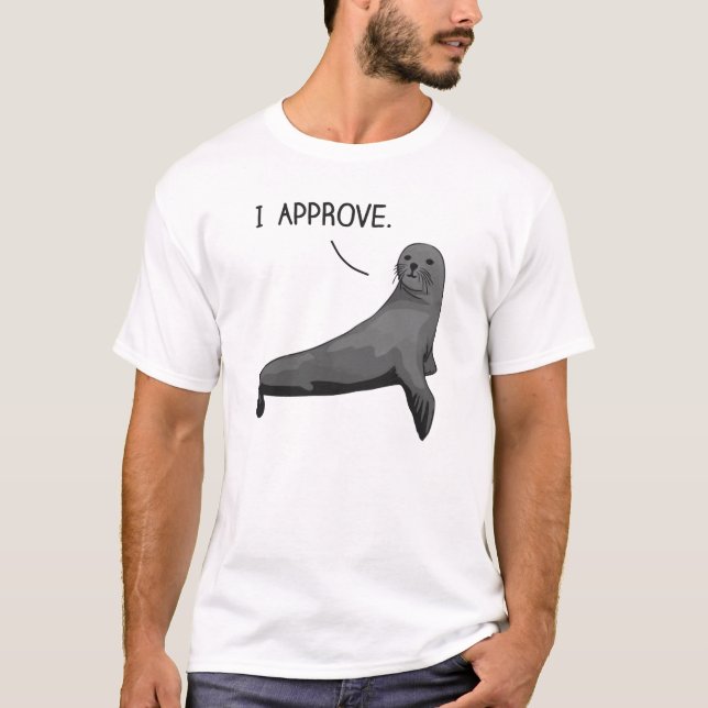 Camiseta Sello de la aprobación (Anverso)