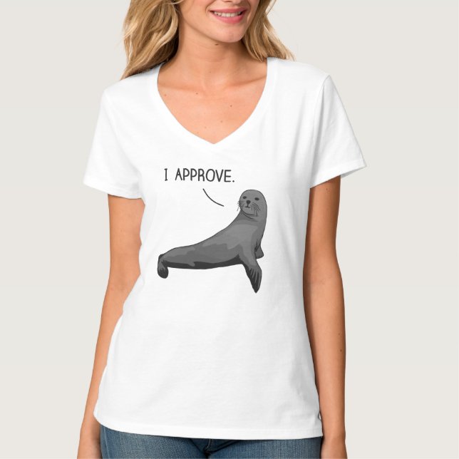 Camiseta Sello de la aprobación (Anverso)