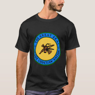 Camiseta Sello de la bandera de la nación de Choctaw - Choc