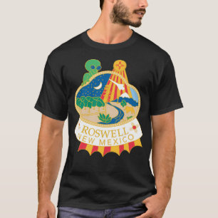 Camiseta Sello de la ciudad de Roswell Nuevo México