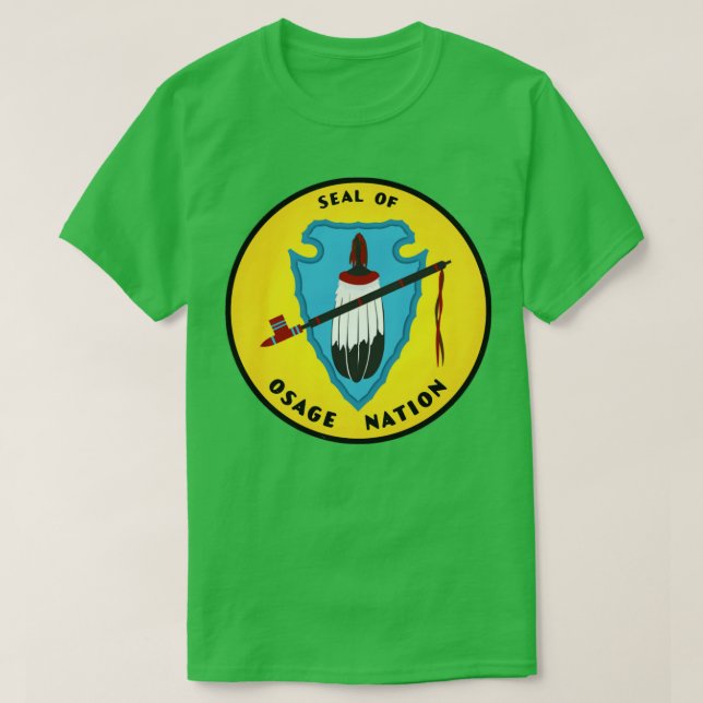Camiseta Sello De La Nación Osage (Diseño del anverso)