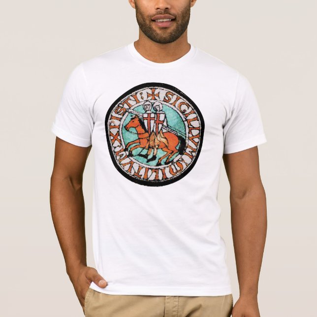Camiseta Sello de los caballeros Templar (Anverso)