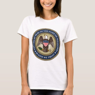 Camiseta Sello de Misisipi (Estado de los Estados Unidos)