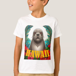 Camiseta Sello de monje hawaiano
