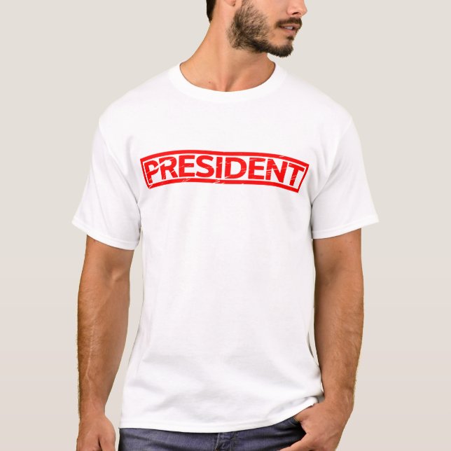 Camiseta Sello de presidente (Anverso)