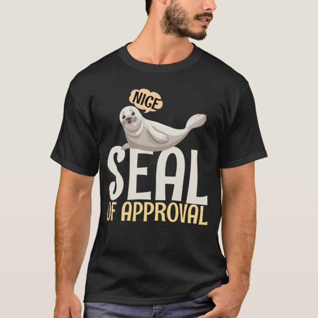 Camiseta Sello de presupuesto de aprobación (Anverso)