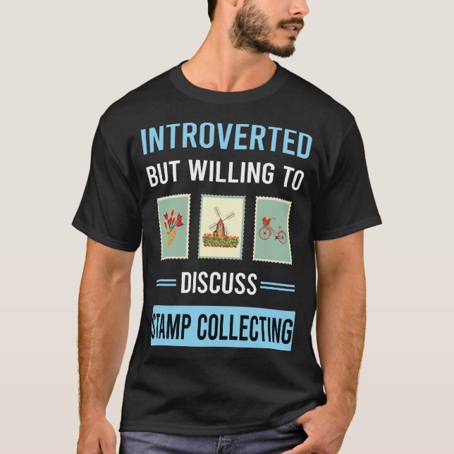 Camiseta Sello de recogida de sellos Philatelist Philatelis (Anverso)