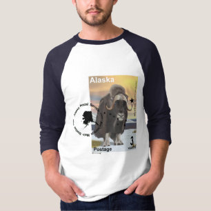 Camiseta Sello de recuerdo de buey almizclero