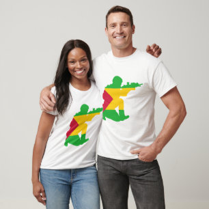 Camiseta Sello De Santo Tomé Y Príncipe