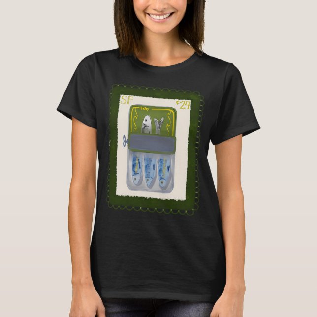 Camiseta Sello de Sardinas (Anverso)