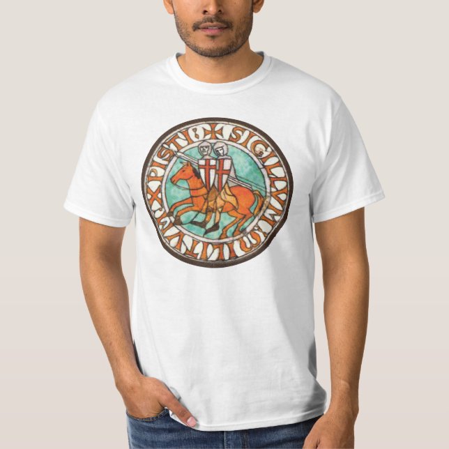 Camiseta Sello de Templar de los caballeros (Anverso)