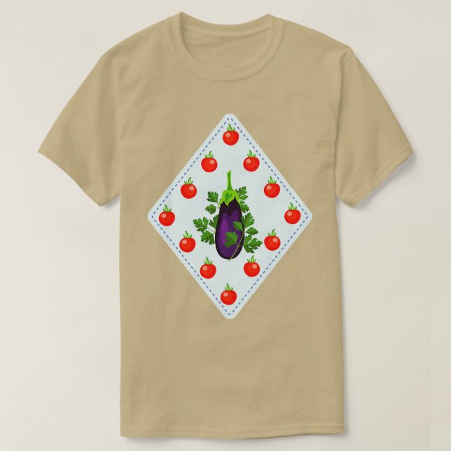 Camiseta Sello de vegetación 3 (Diseño del anverso)