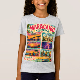 Camiseta Sello de Venezuela Maracaibo Estado Zulia Tropical
