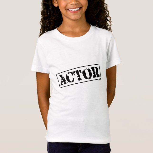 Camiseta Sello del actor (Anverso)