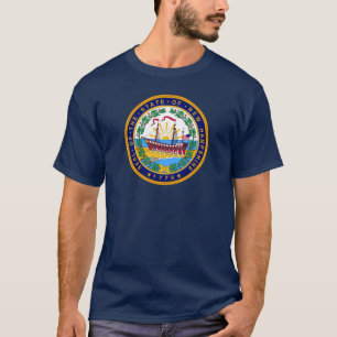 Camiseta Sello del estado de Hampshire
