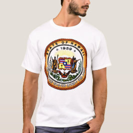 Camiseta Sello del estado de Hawaii