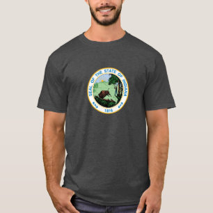 Camiseta Sello del Estado de Indiana