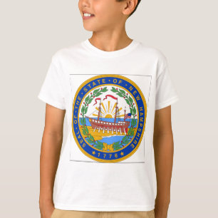 Camiseta Sello del estado de New Hampshire