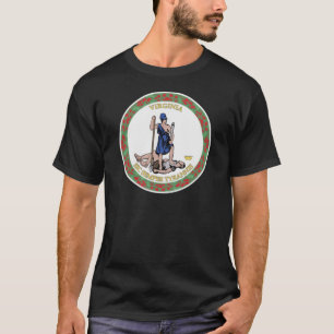 Camiseta Sello del estado de Virginia