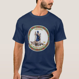 Camiseta Sello del Estado de Virginia
