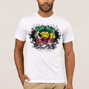 Camiseta sello del rasta de Jamaica
