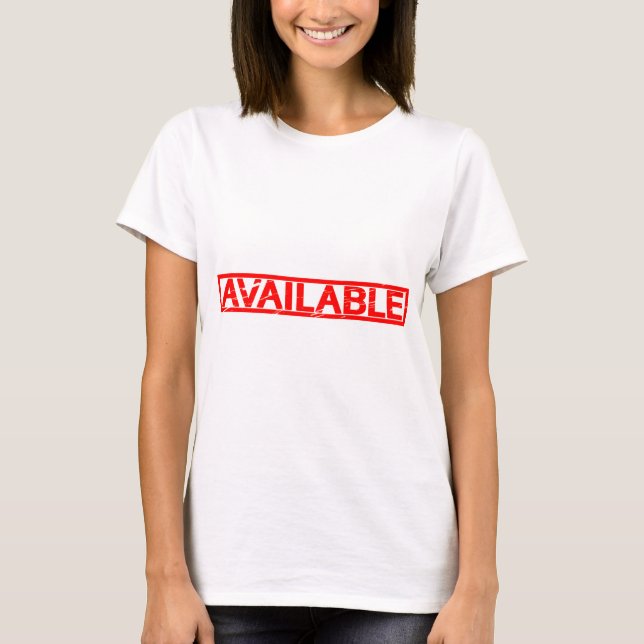 Camiseta Sello disponible (Anverso)