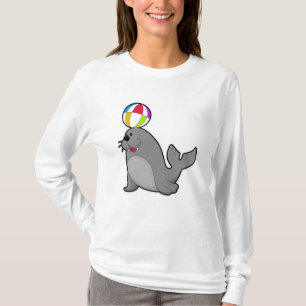 Camiseta Sello en deportes acuáticos con waterpolo