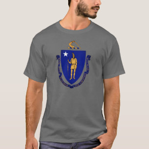 Camiseta Sello estatal de Massachusetts
