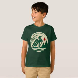 Camiseta Sello estatal de Minnesota en colores salvajes
