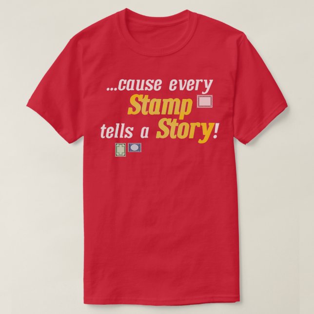 Camiseta Sello Filatelista 1 (Diseño del anverso)