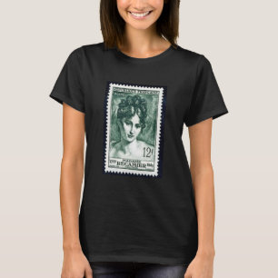 Camiseta Sello francés Madame Récamier