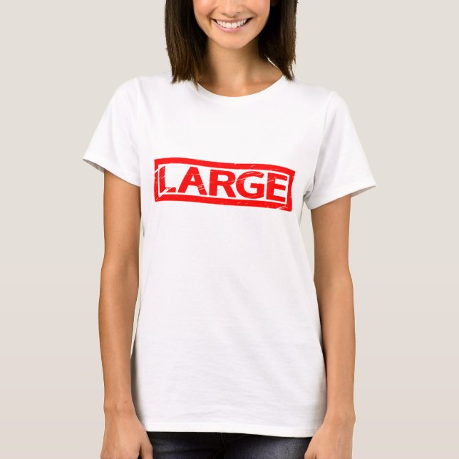 Camiseta Sello grande (Anverso)
