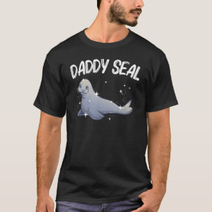 Camiseta Sello Guay Para Hombres Sellos De Arpa Animal De L