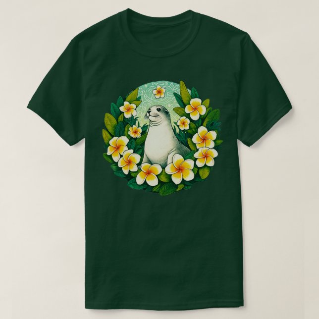 Camiseta Sello Hawaii TShirt (Diseño del anverso)