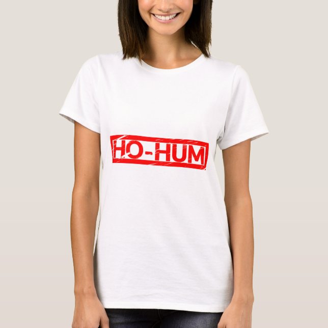 Camiseta Sello Ho-hum (Anverso)