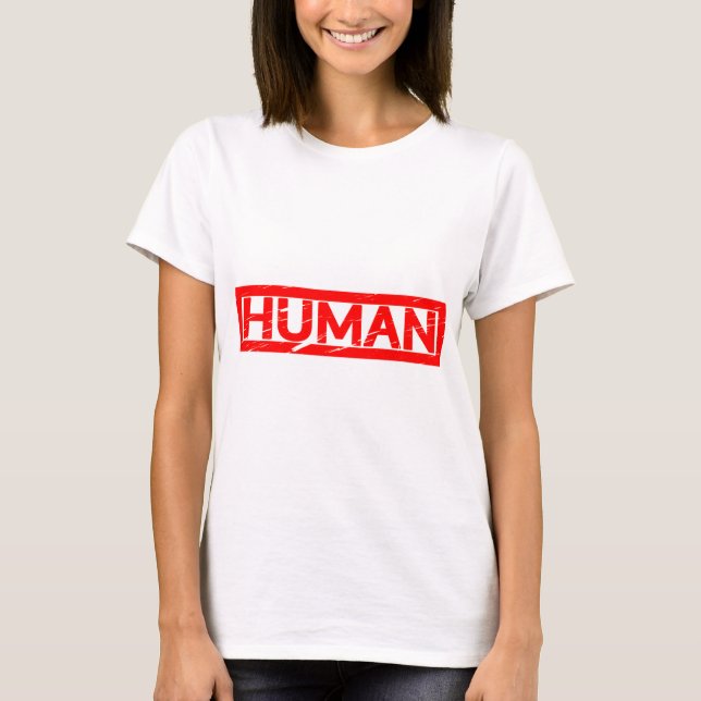 Camiseta Sello humano (Anverso)
