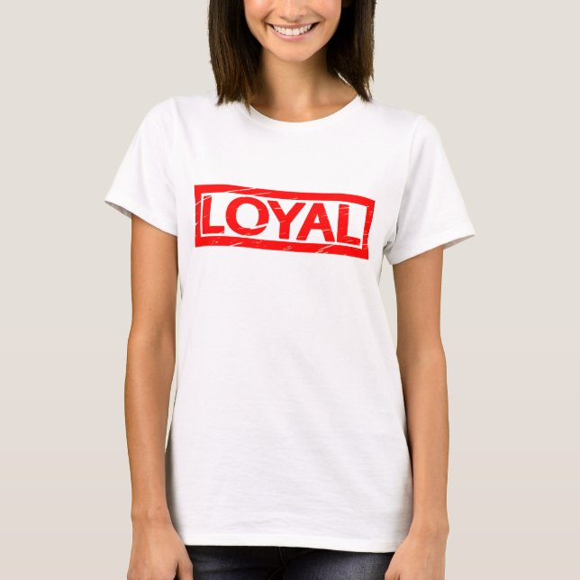 Camiseta Sello leal (Anverso)