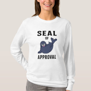 Camiseta Sello marino animal Cute de mar Sello de león Love