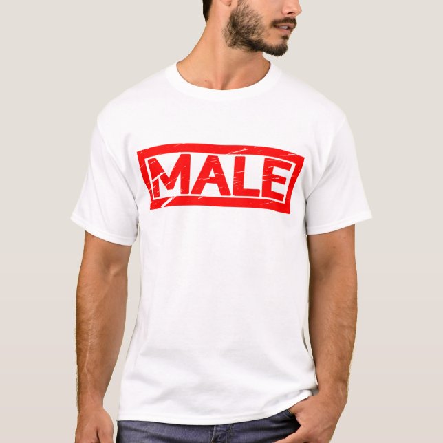 Camiseta Sello masculino (Anverso)