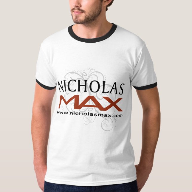 Camiseta Sello máximo Borgoña de Nicholas (Anverso)
