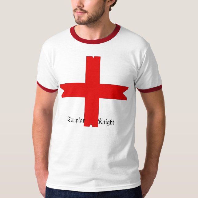 Camiseta Sello medieval de los Caballeros Templarios (Anverso)